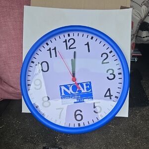 Blue Wall Clock